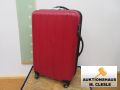 Koffer mit 4 Rollen, rot, ca. 12,4 kg, gebraucht, siehe Bilder