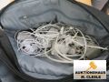 Tasche, Inhalt: div. Kabel vorwiegend fuer Apple, ca. 4,8 kg, siehe Bilder