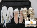 Koffer mit 4 Rollen, Inhalt: div. Damenschuhe neu, 10 Paar, Gr. 38 und 39, ca. 9,6 kg, siehe Bilder