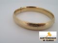 Armreif, 14K/ 585 Gelbgold, Gewicht 12,8 gr., Durchmesser ca. 6 cm , gebraucht, siehe Bilder