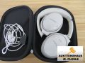 Kopfhoerer Bose QC 45, creme weiss, nicht geprueft, gebraucht, siehe Bilder.