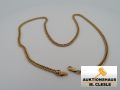 Halskette, 18K/ 750 Gold, Gewicht 10,5 gr., L&auml;nge: ca. 50 cm , gebraucht, siehe Bilder