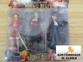 Bandai Anime Heroes, Set mit 3 Figuren, neu, siehe Bilder