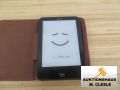 E-Book, Tolino vision 2, mit Leder H&uuml;lle, gebraucht, nicht geprueft, siehe Bilder