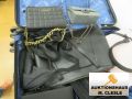Koffer mit 4 Rollen, Inhalt: 16 div. Handtaschen, ca. 9 kg, gebraucht, siehe Bilder