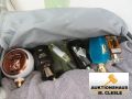 Koffer mit 4 Rollen, Inhalt: div. Duefte - alles Anbruch, ca. 15,8 kg, gebraucht, siehe Bilder