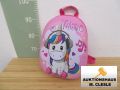 Kinder &Uuml;-Rucksack Einhorn, ca. 1,7 kg, gebraucht, siehe Bilder