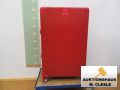 Koffer mit 4 Rollen, rot, ca. 22,6 kg, gebraucht, siehe Bilder