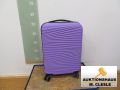 Koffer mit 4 Rollen, lila, ca. 7 kg, gebraucht, siehe Bilder