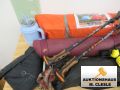 Karton 1, Outdoor Camping Artikel: Zelt, Schlafsack, Laufstoecke usw., ca. 14,5 kg, gebraucht, siehe Bilder