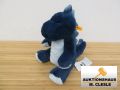 Drache Steiff, Spott Stegosaurus, 28cm, petrol/eisblau, neu,