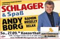 Zwei Karten f&uuml;r Schlager &amp; Spa&szlig; mit Andy Borg am Sonntag, den 27.09.2026 Konzerthalle Bamberg, plus eine signierte CD, gestiftet von Thomann-Management,