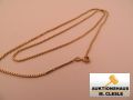 Halskette Gold 8k, 333, Gesamt Gew. ca. 5,4 gr., L= ca. 60 cm, gebraucht, siehe Bilder
