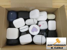 Bild 25 St. div. In-Ohr Kopfhoerer, nicht geprueft, gebraucht, siehe Bilder.