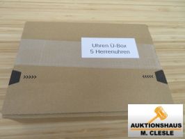 Bild Uhren Ü-Box, Inhalt 5 Herrenuhren, funktionstuechtig, gebraucht, siehe Bild